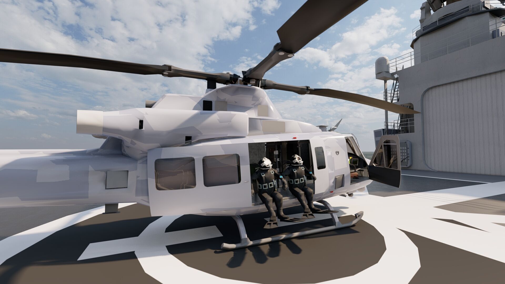 NAVY FRIGATE 3D model_18