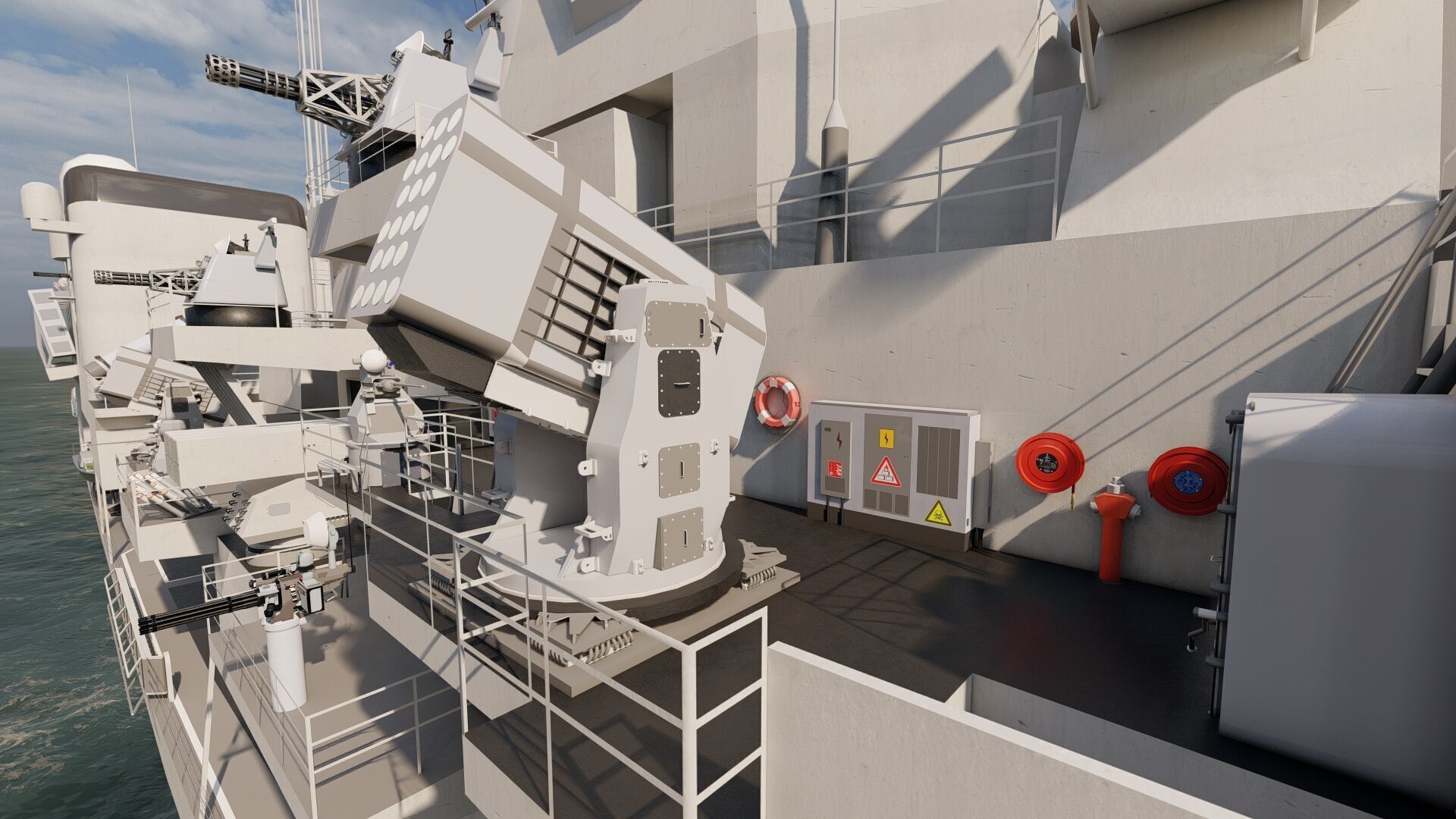 NAVY FRIGATE 3D model_32