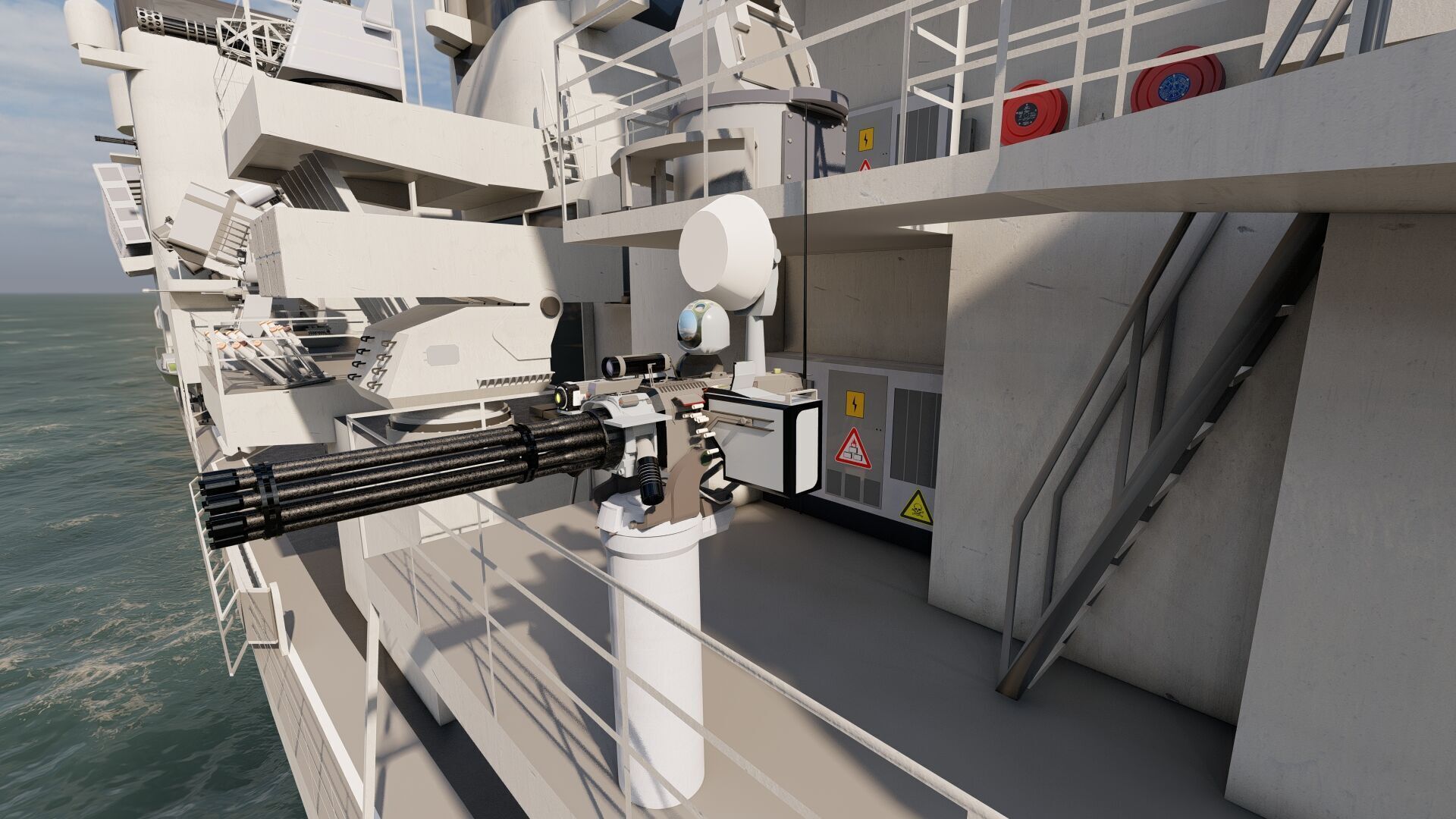 NAVY FRIGATE 3D model_33