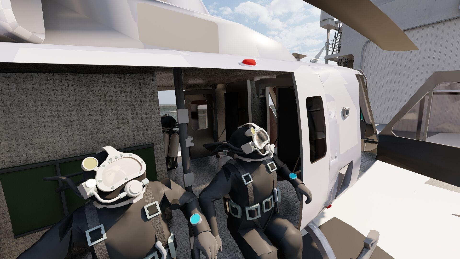 NAVY FRIGATE 3D model_19