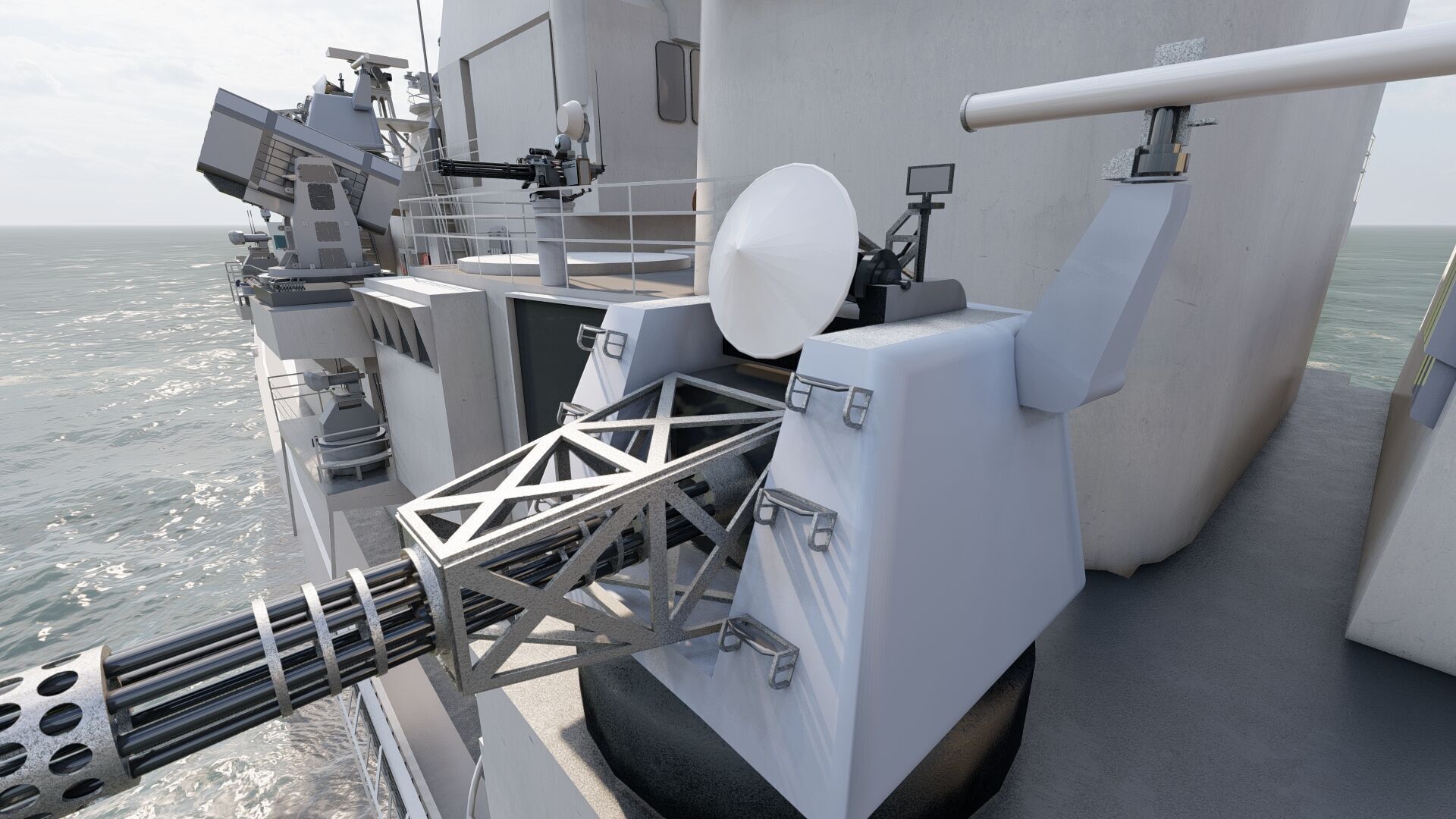 NAVY FRIGATE 3D model_27