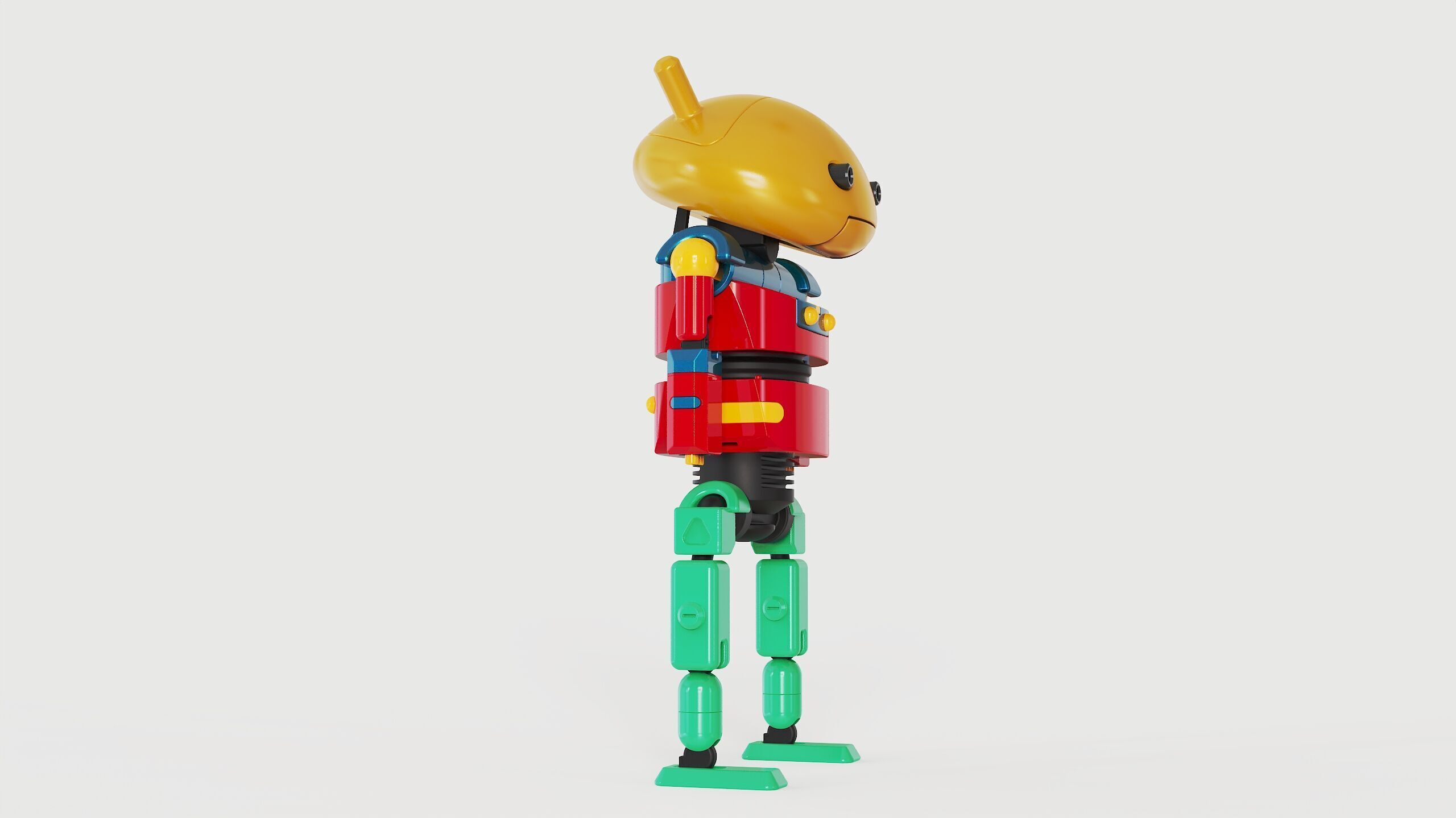 Robotic toys 3D model_5