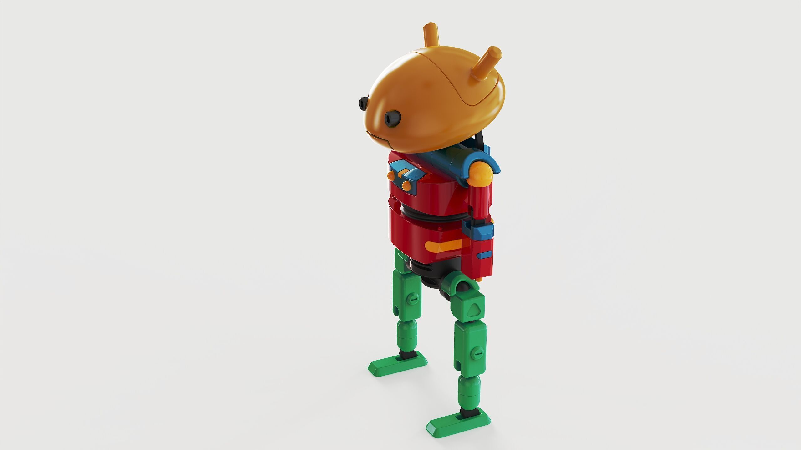 Robotic toys 3D model_6