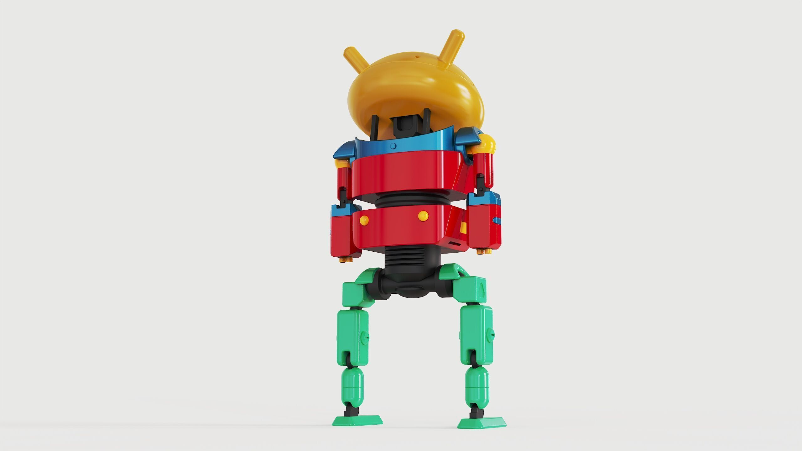 Robotic toys 3D model_4