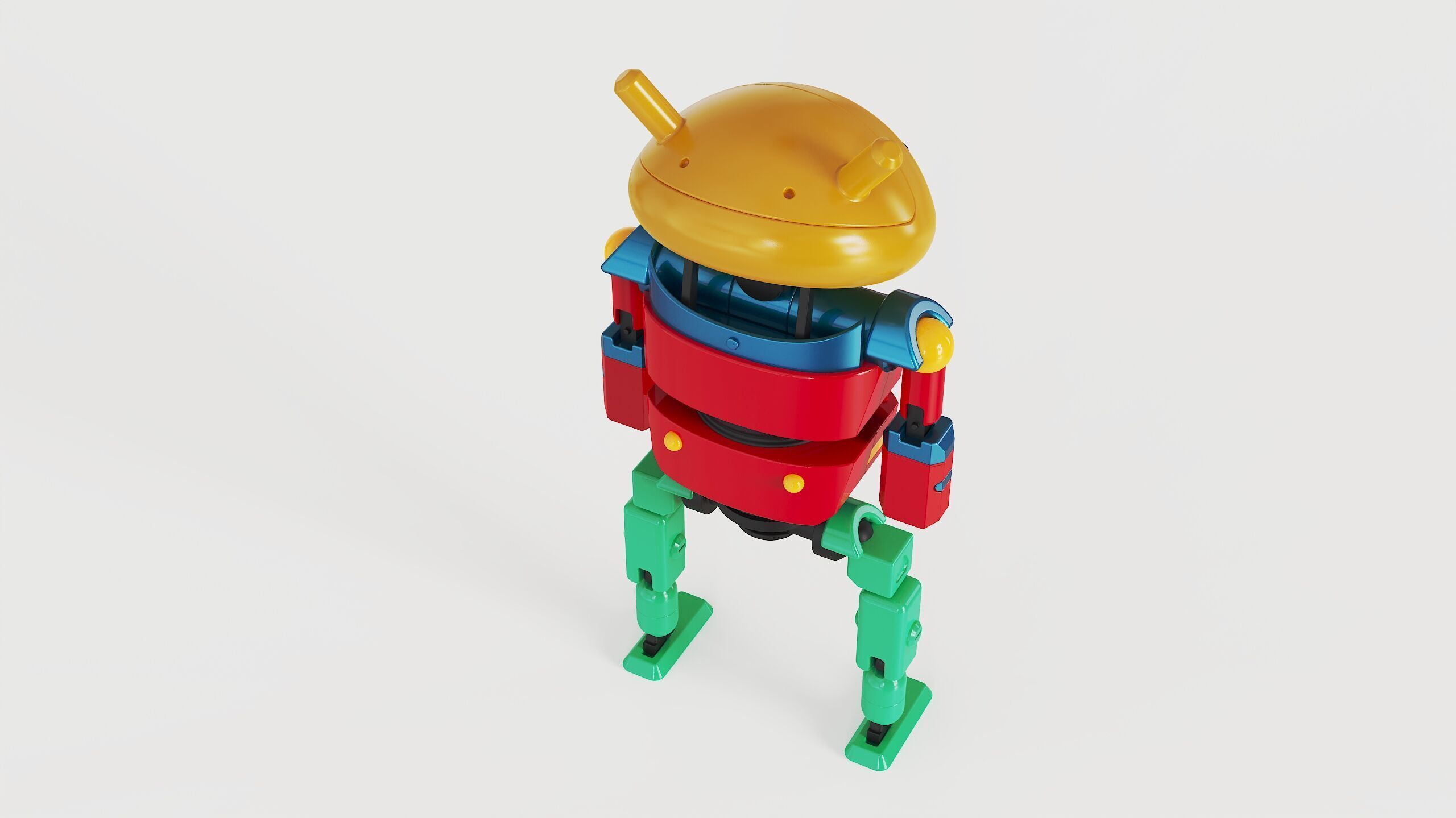 Robotic toys 3D model_7