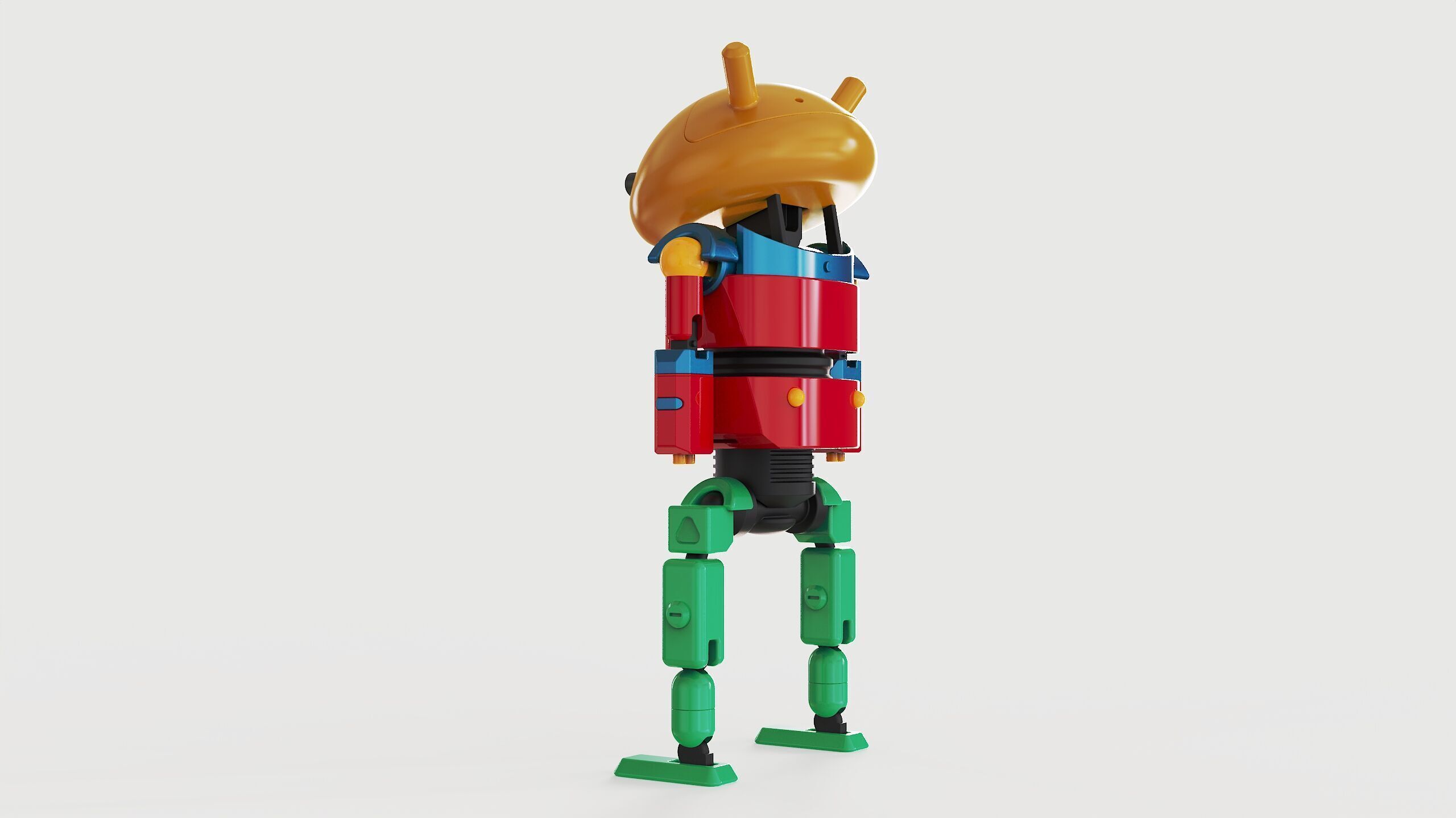 Robotic toys 3D model_1
