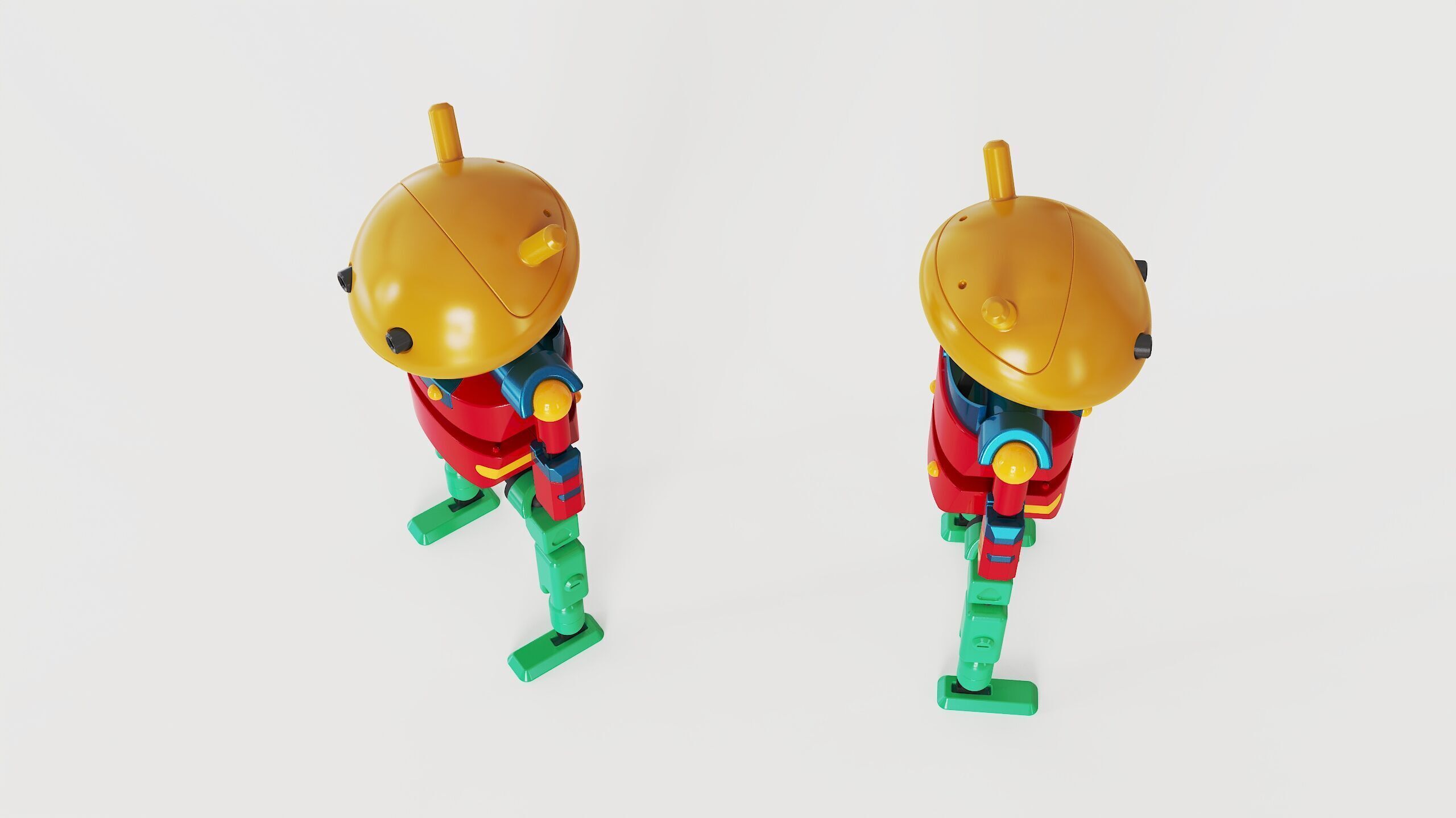 Robotic toys 3D model_9