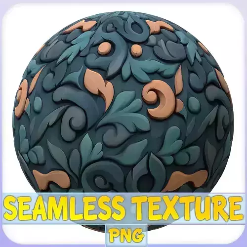 Stylized Ornaments Seamless Texture