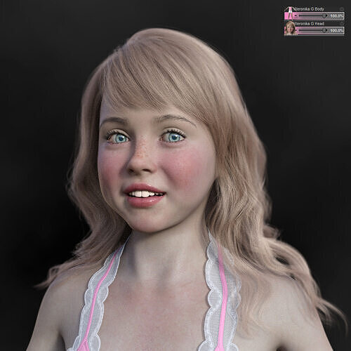 Weronika W for Genesis 8 Female  3D model