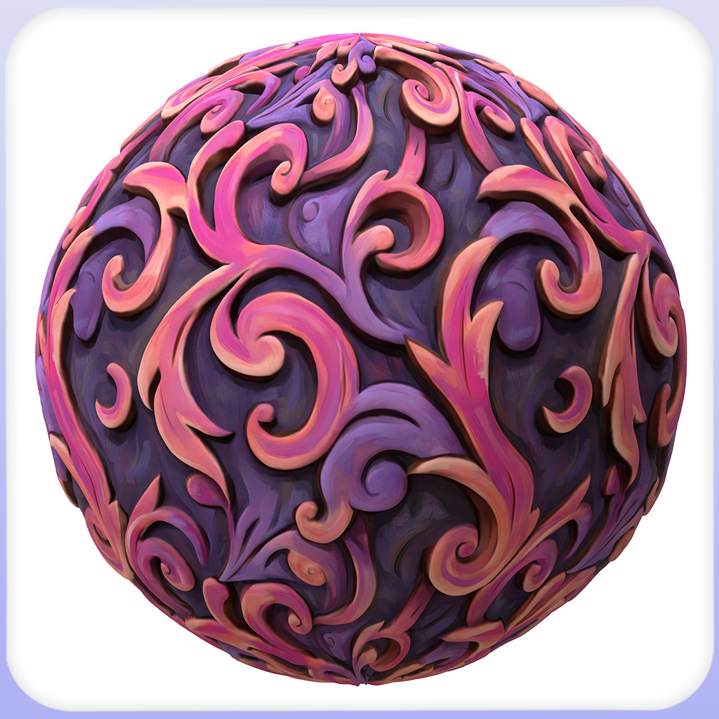 Stylized Ornaments Seamless Texture Texture_5