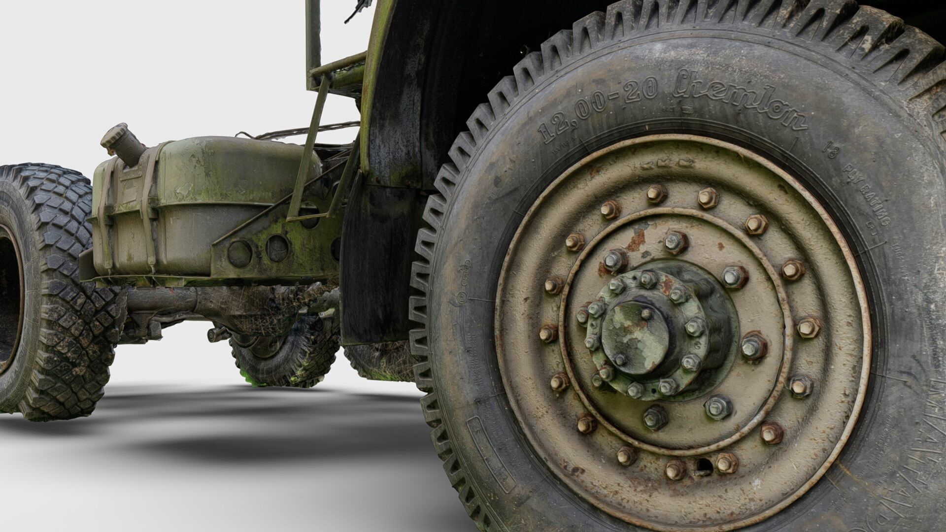 Star 266 Polish off-road truck 3D model_8
