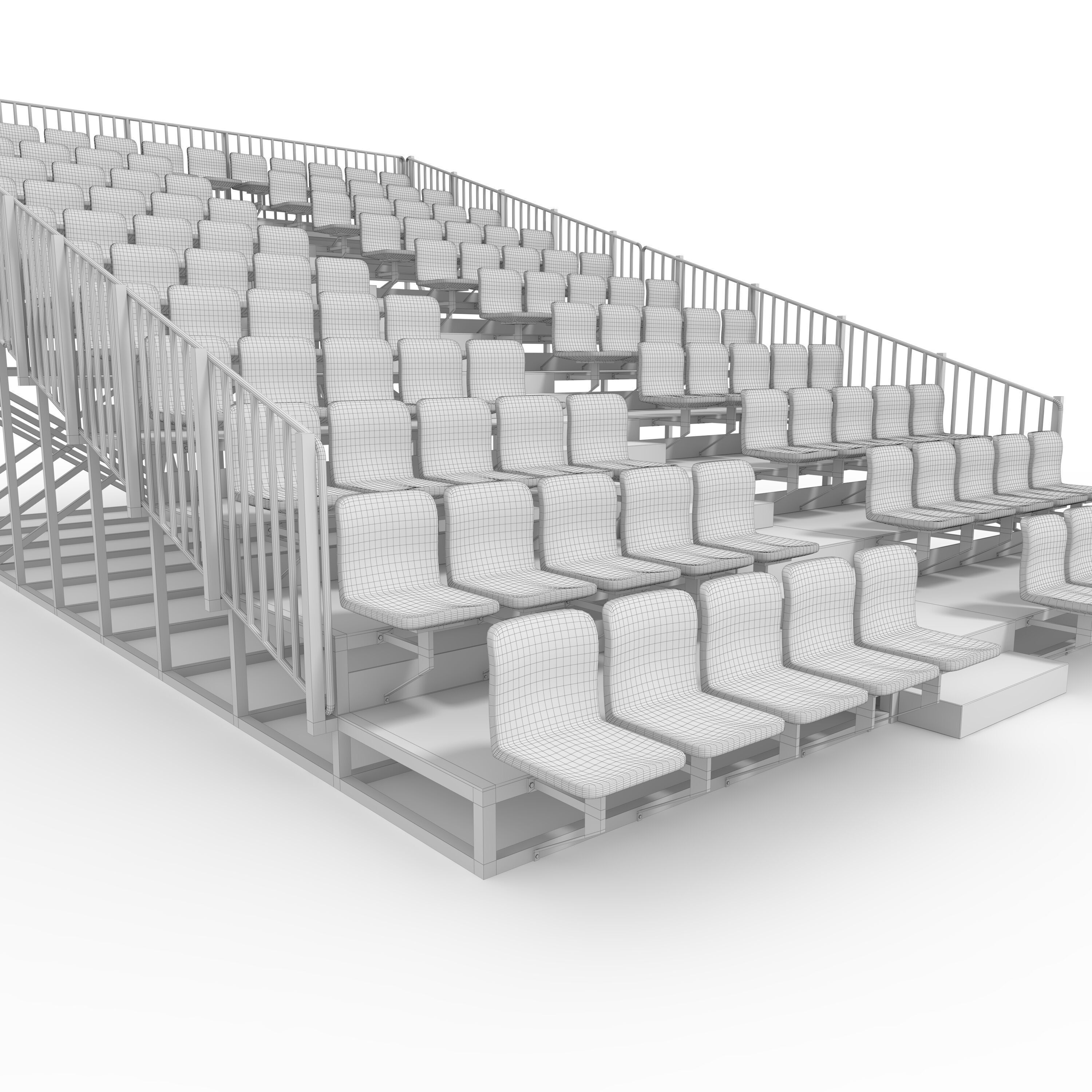 Bleachers 6 3D model_17