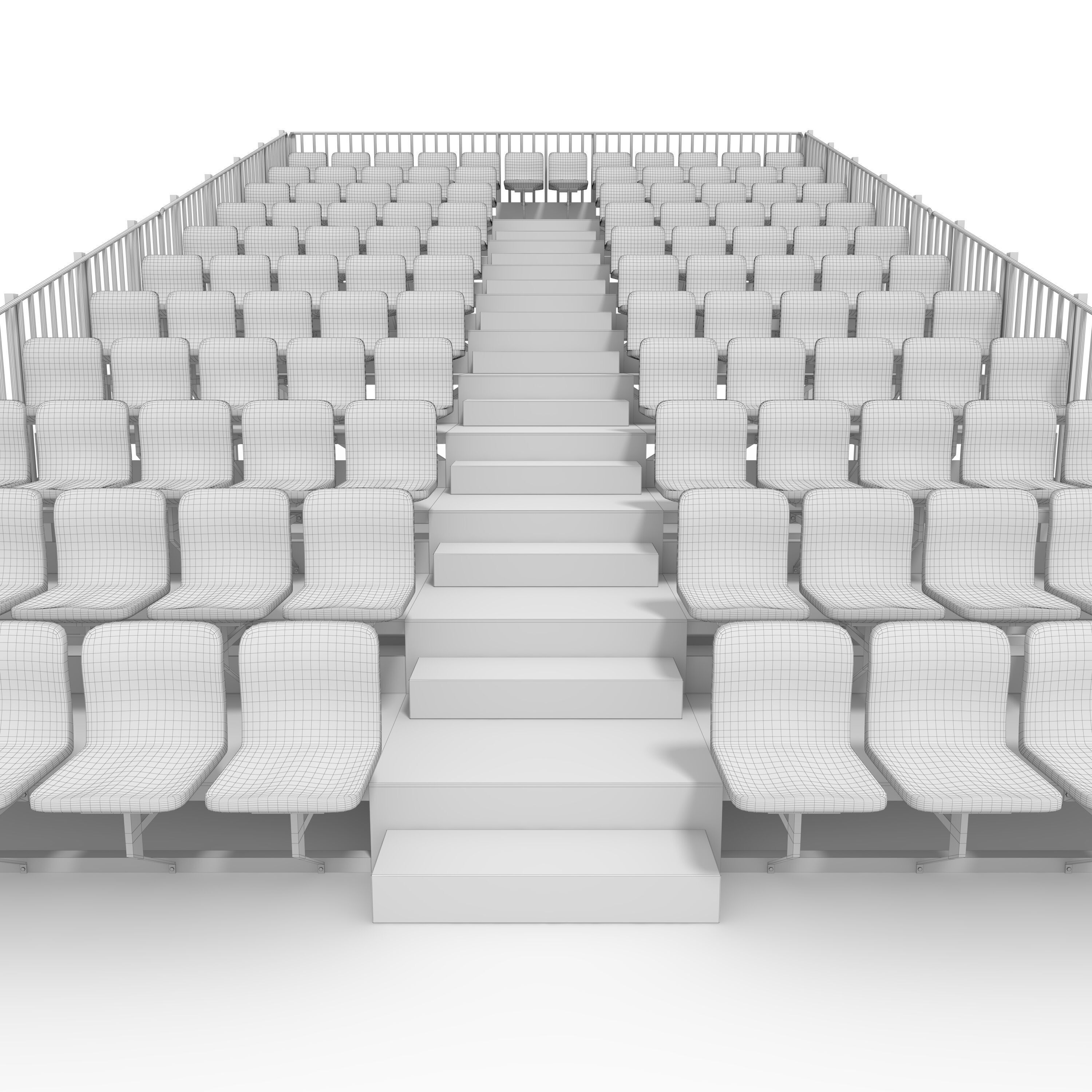 Bleachers 6 3D model_19