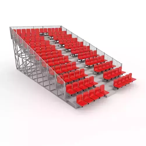 Bleachers 6 3D model