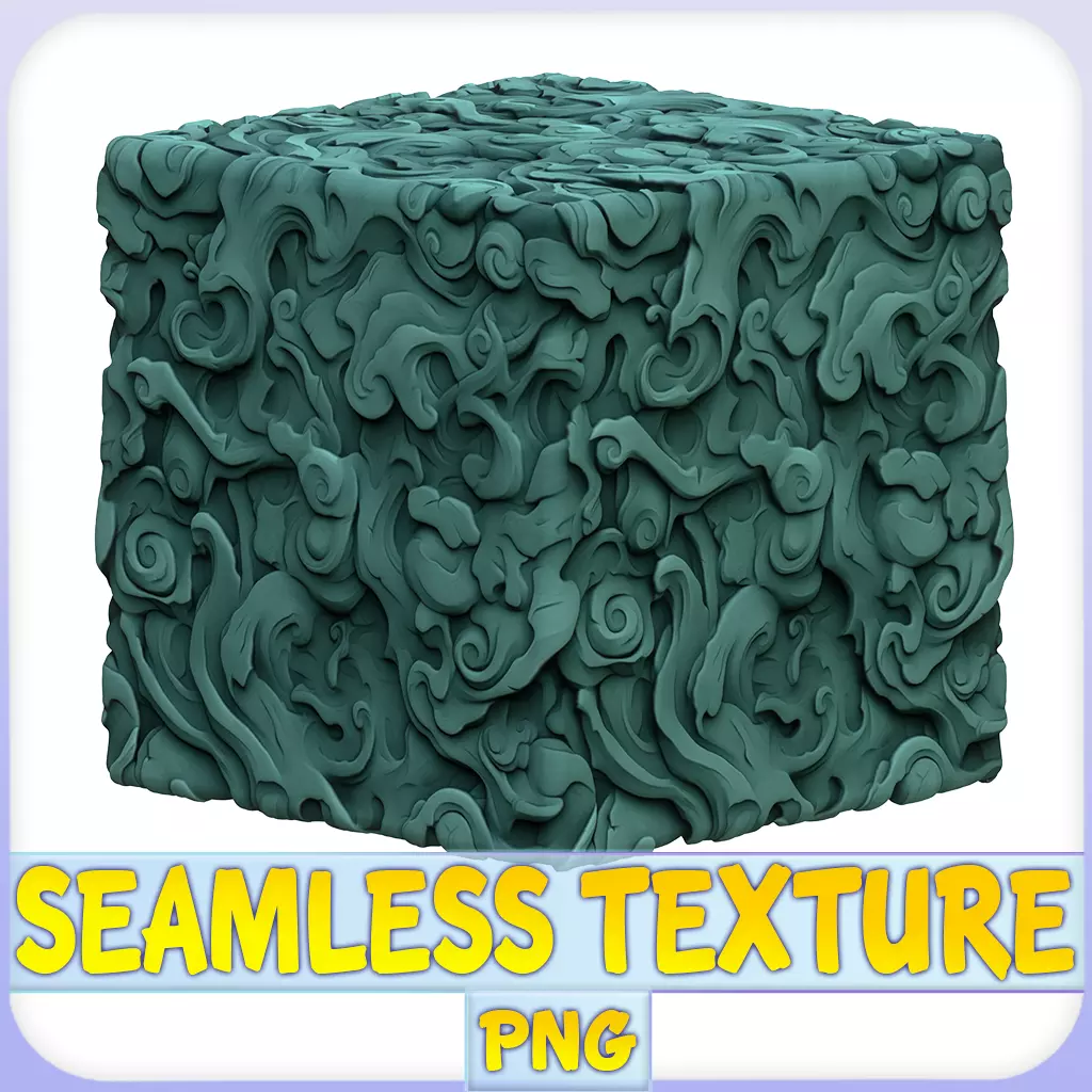 Stylized Ornaments Seamless Texture Texture_0