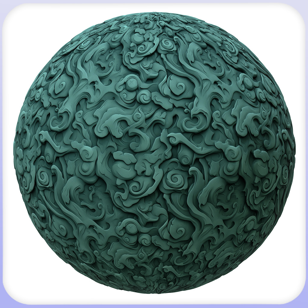 Stylized Ornaments Seamless Texture Texture_3