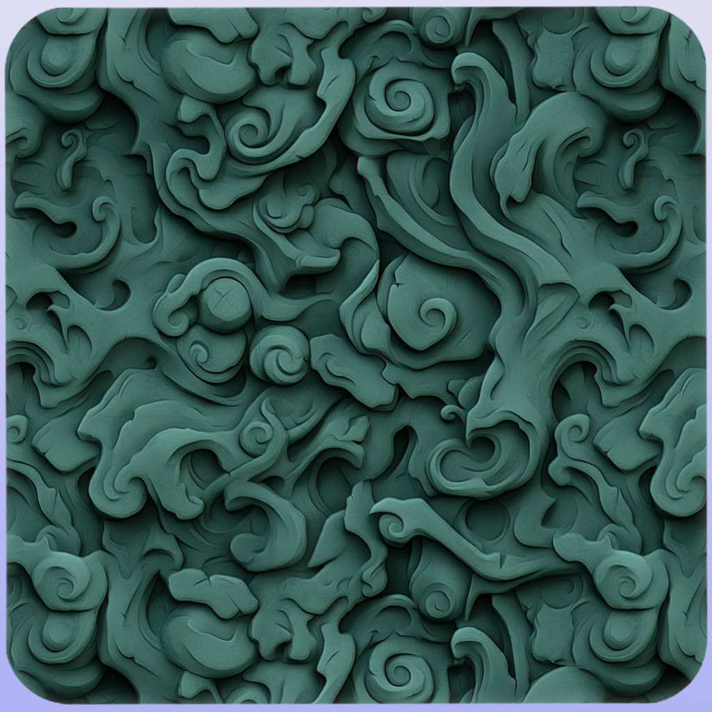 Stylized Ornaments Seamless Texture Texture_4