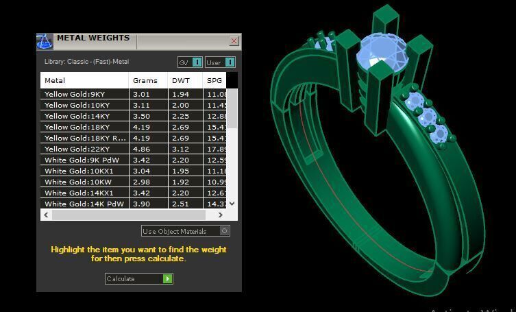 new wedding ring for daimonds 3D print model_20