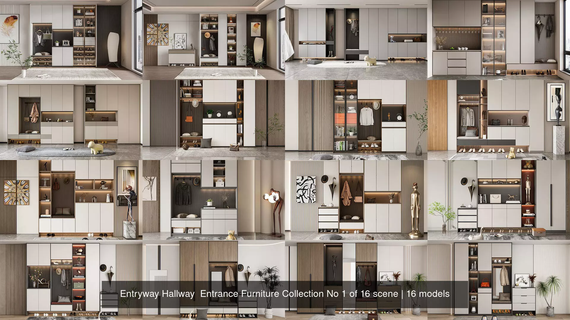 Entryway Hallway  Entrance Furniture Collection No 1 of 16 scene _0