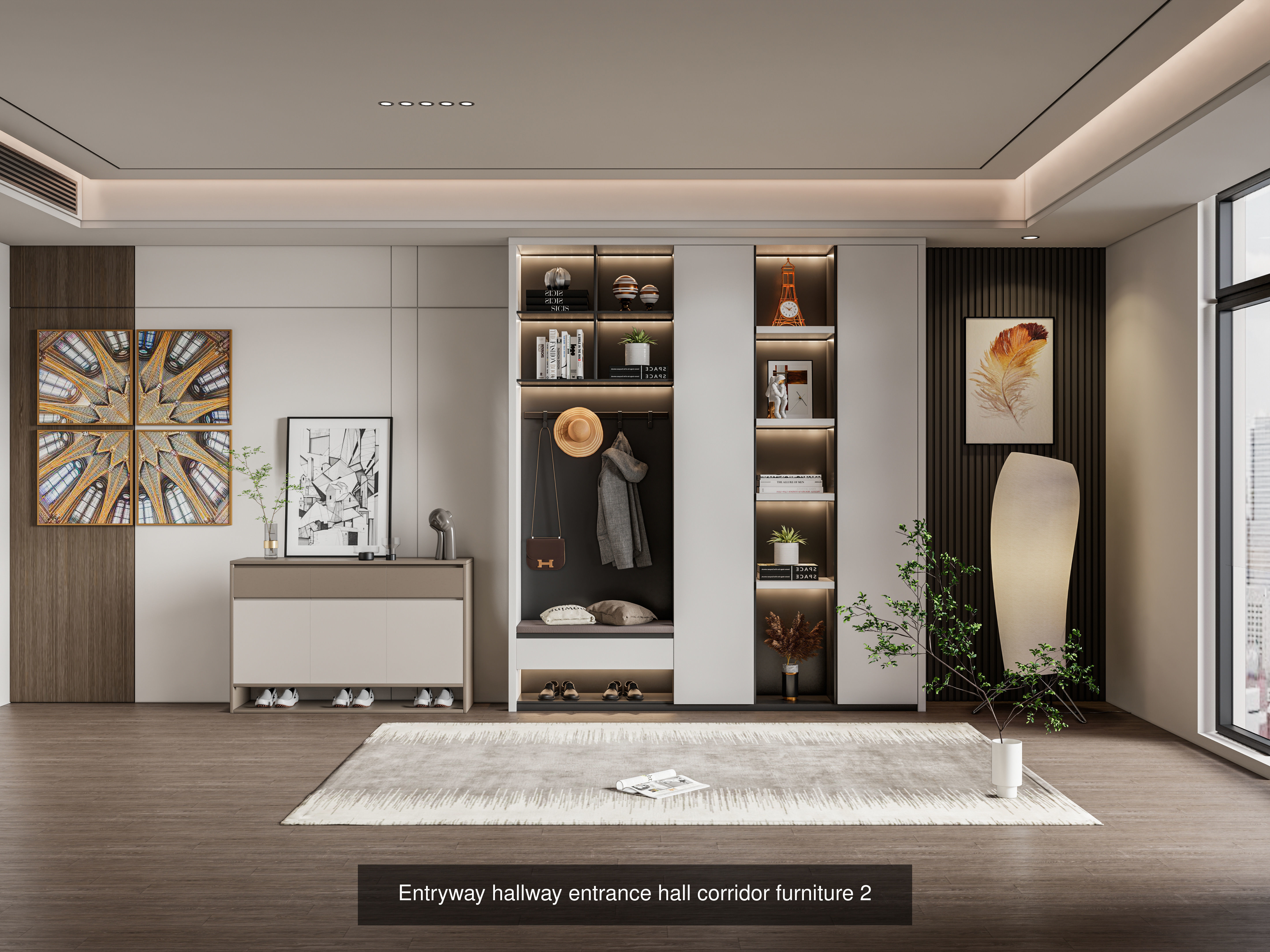 Entryway Hallway  Entrance Furniture Collection No 1 of 16 scene _2