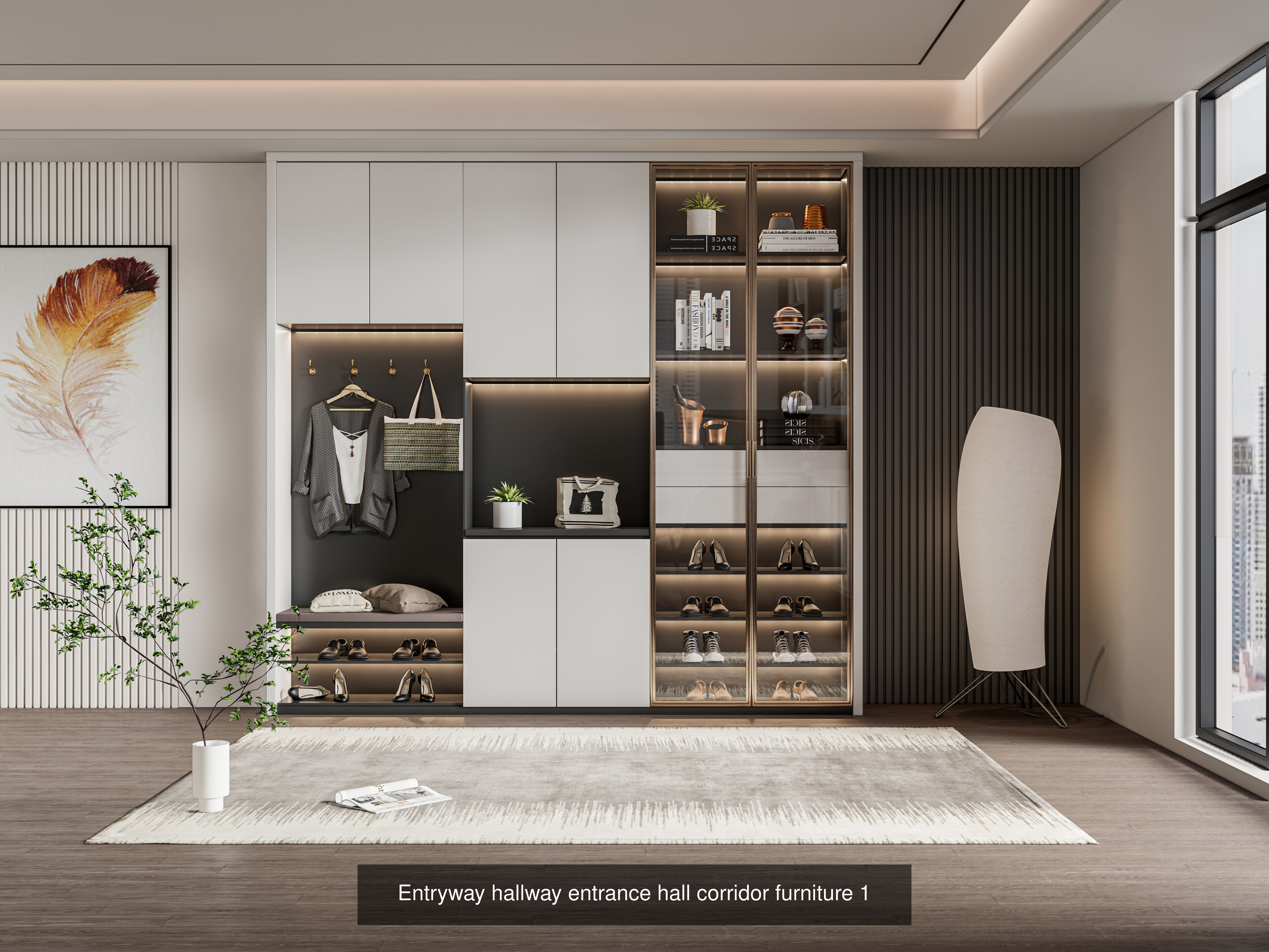 Entryway Hallway  Entrance Furniture Collection No 1 of 16 scene _1