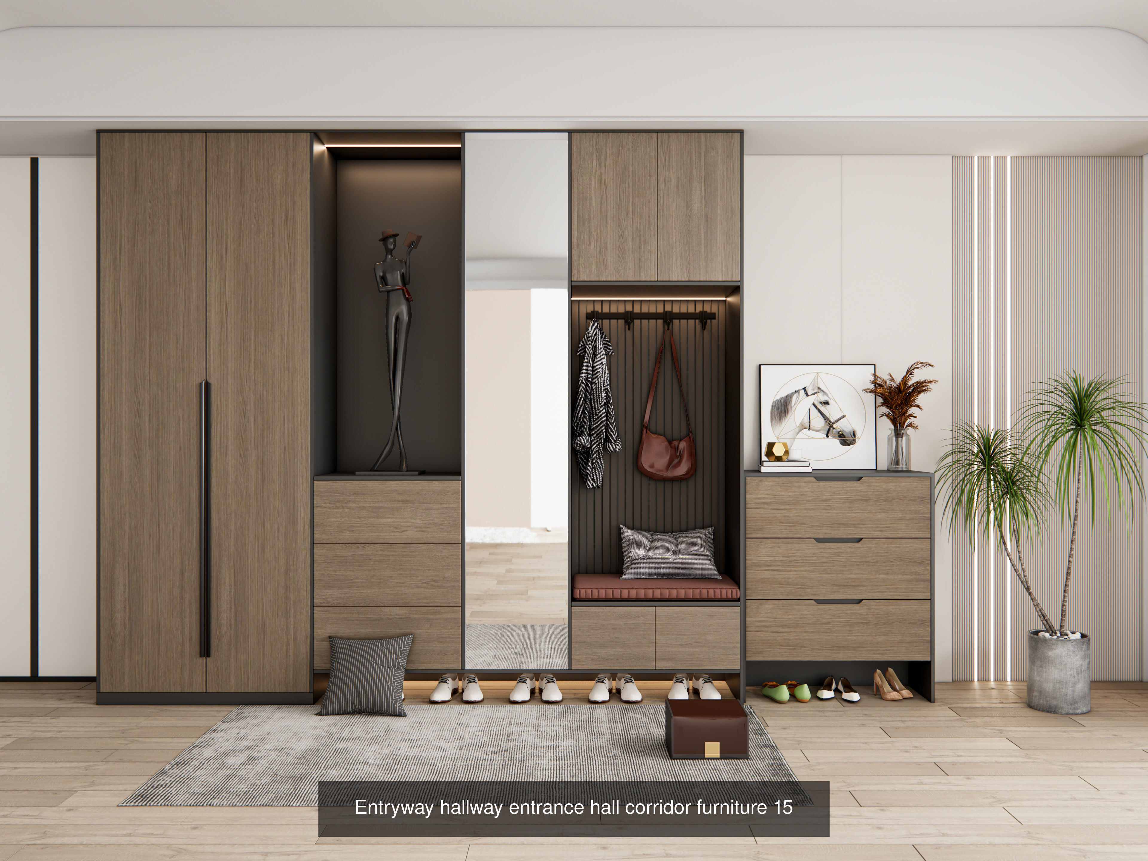 Entryway Hallway  Entrance Furniture Collection No 1 of 16 scene _15