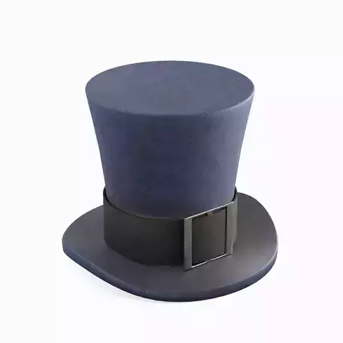 Leprechaun Hat 03 Low-poly 3D model