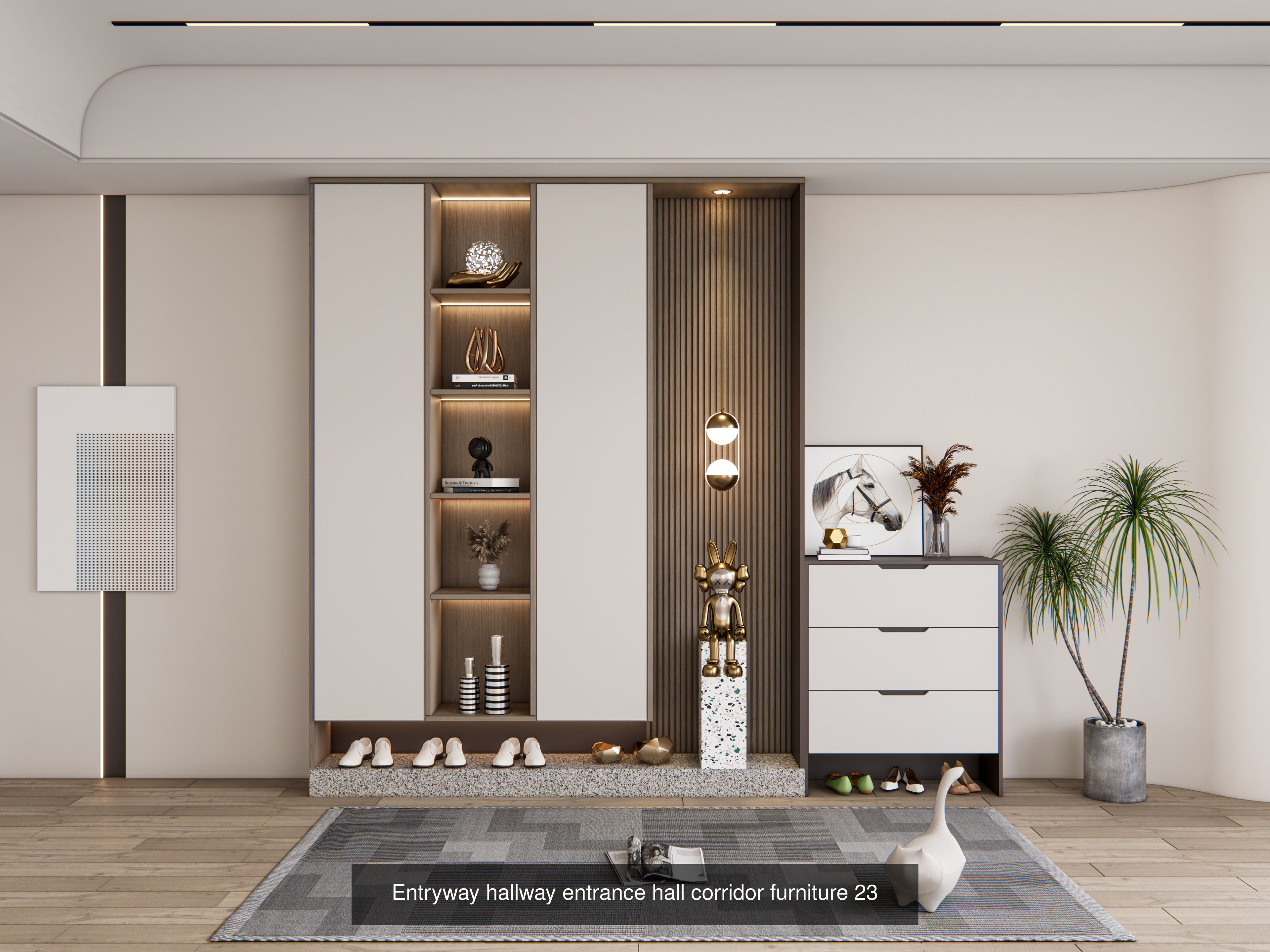 Entryway Hallway  Entrance Furniture Collection No 2 of 16 scene _15