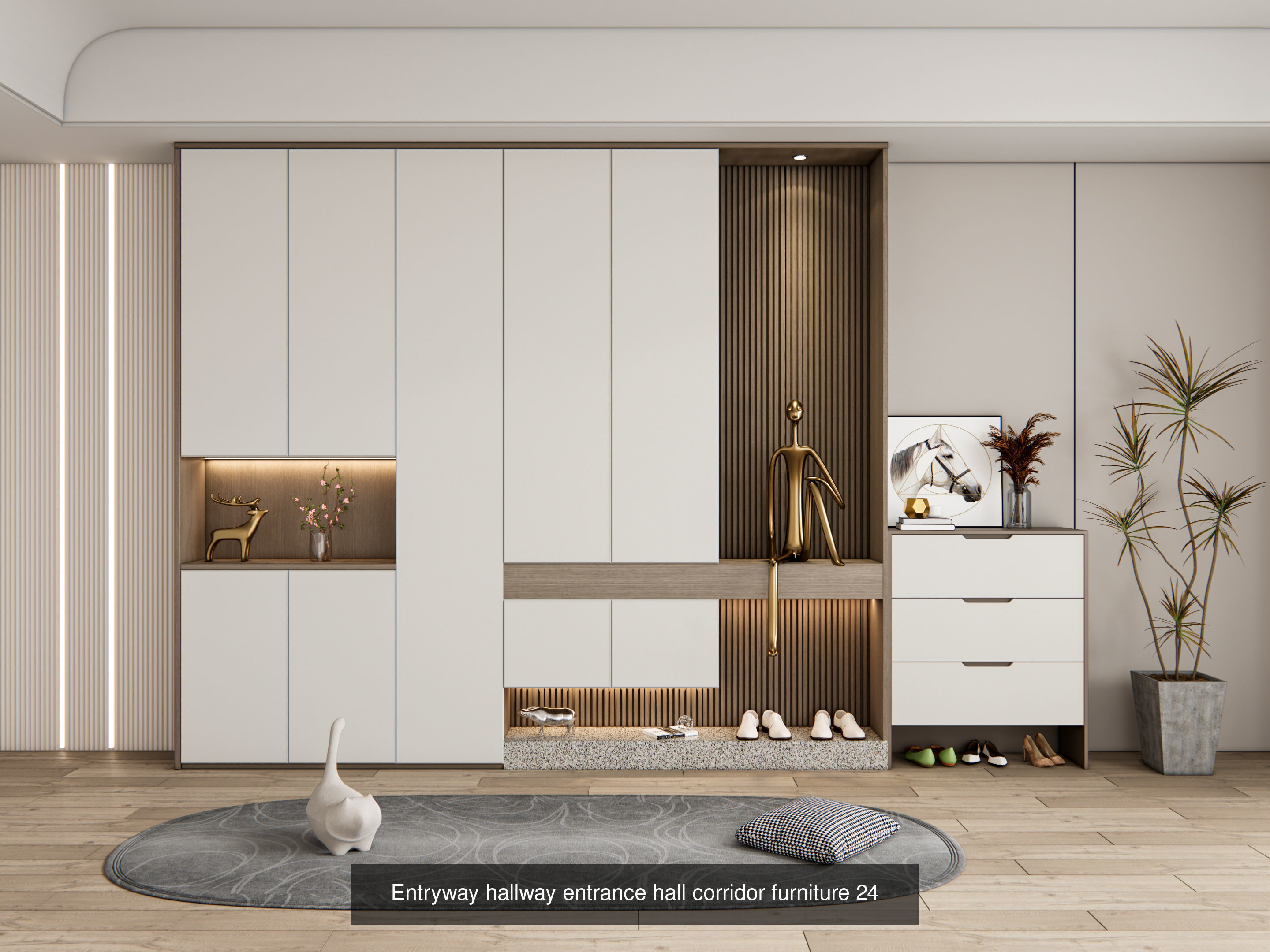 Entryway Hallway  Entrance Furniture Collection No 2 of 16 scene _16