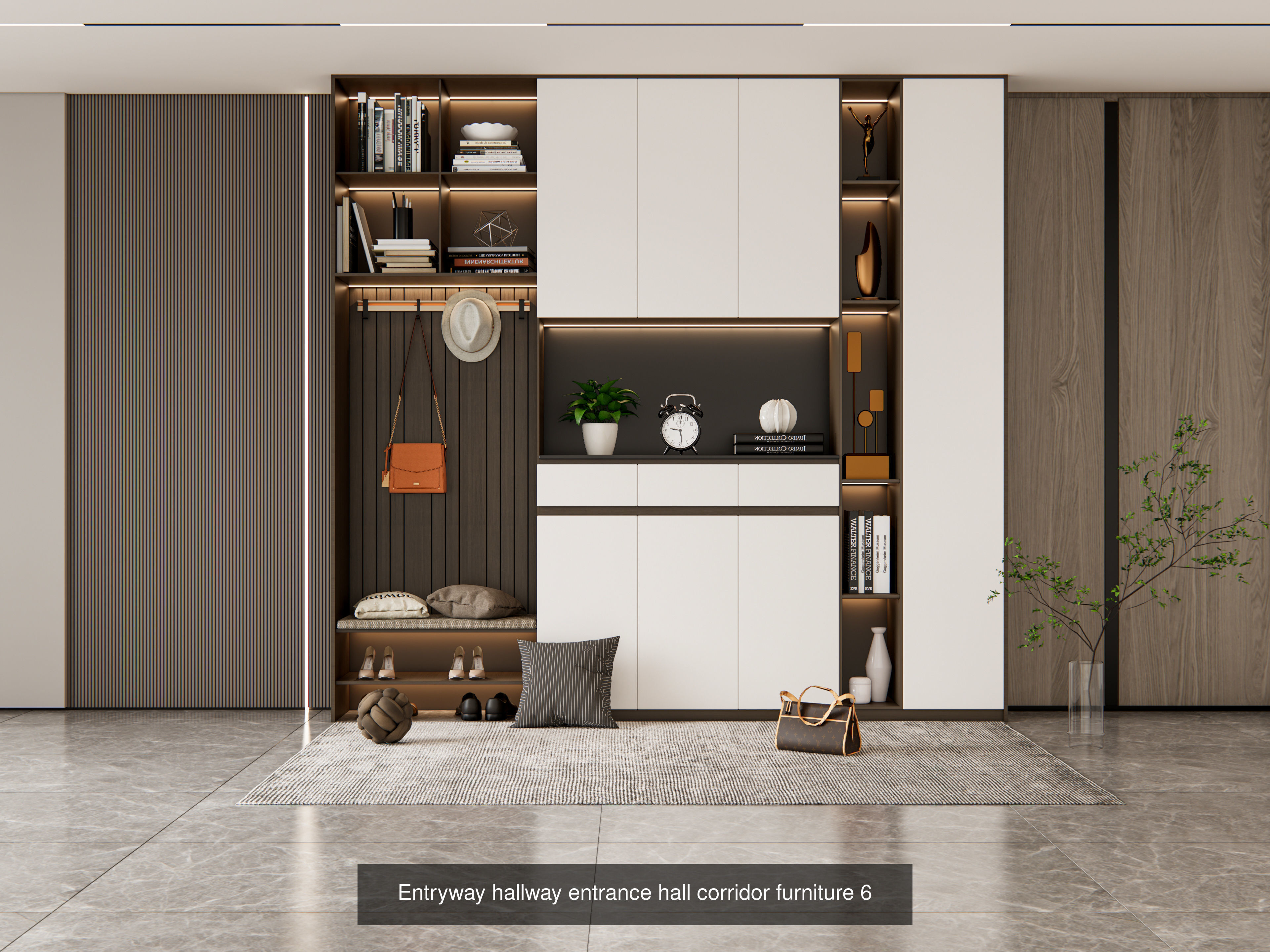 Entryway Hallway  Entrance Furniture Collection No 2 of 16 scene _3