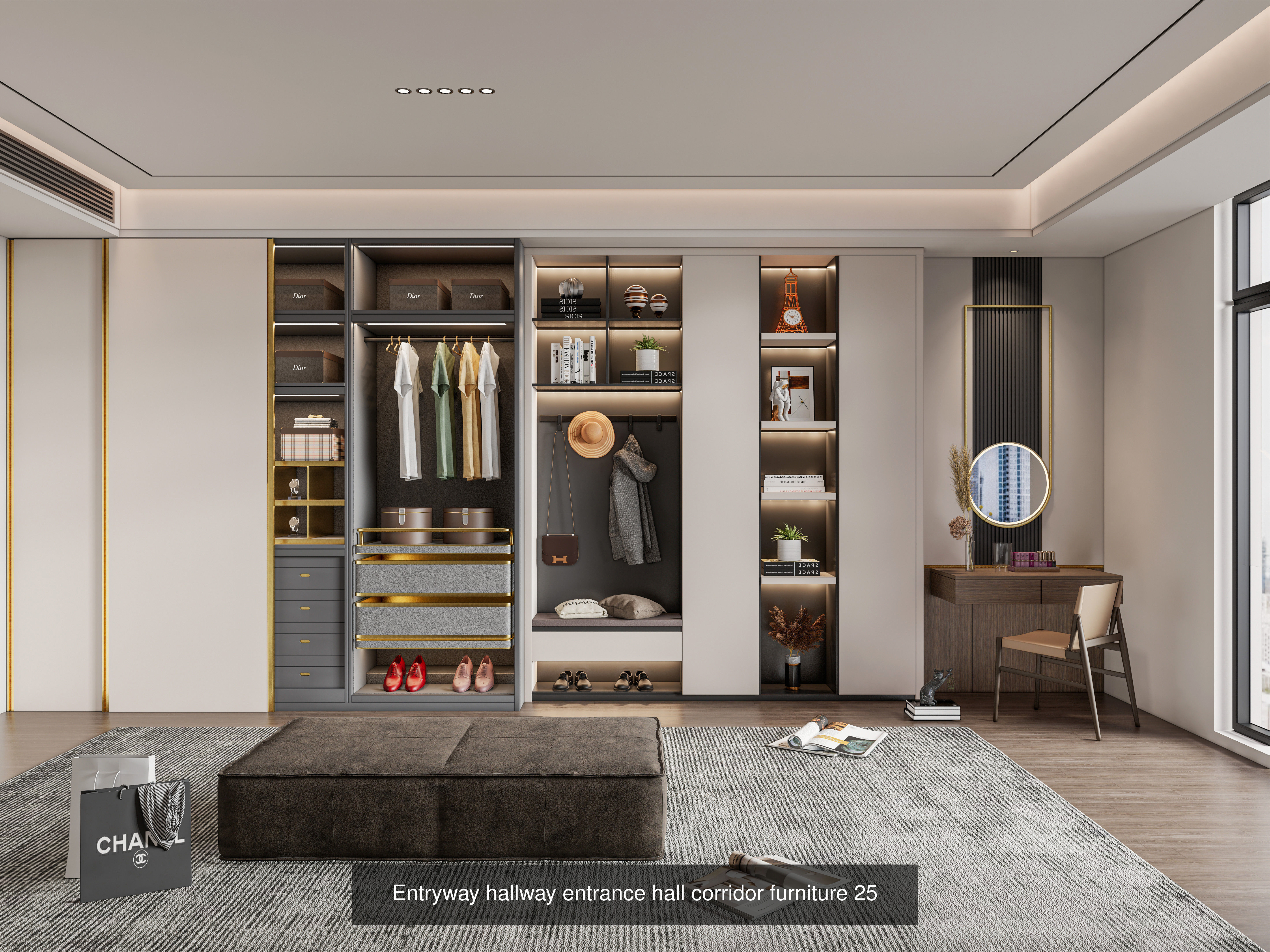 Entryway Hallway  Entrance Furniture Collection No 2 of 16 scene _1