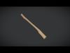 Wooden Stick 5 Low-poly 3D model_1