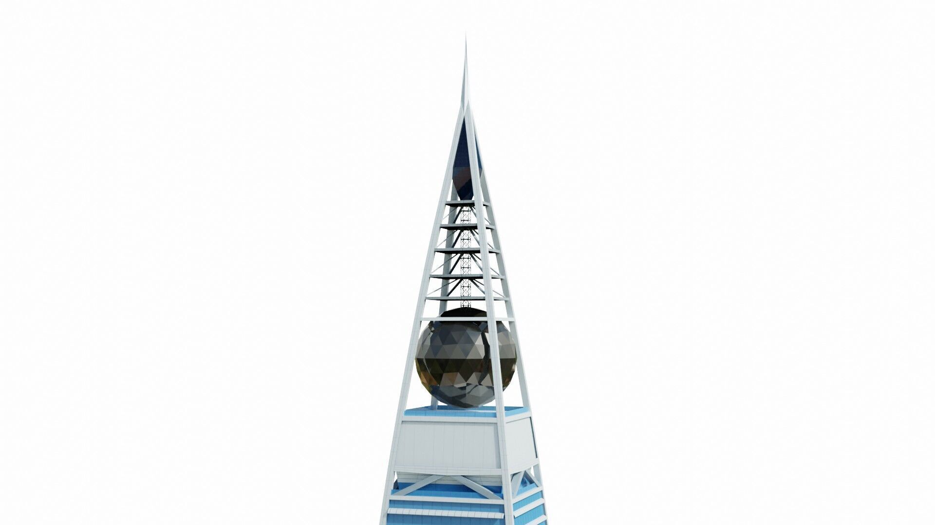 Al Faisaliah Tower - Riyadh Saudi arabia 3D model_7
