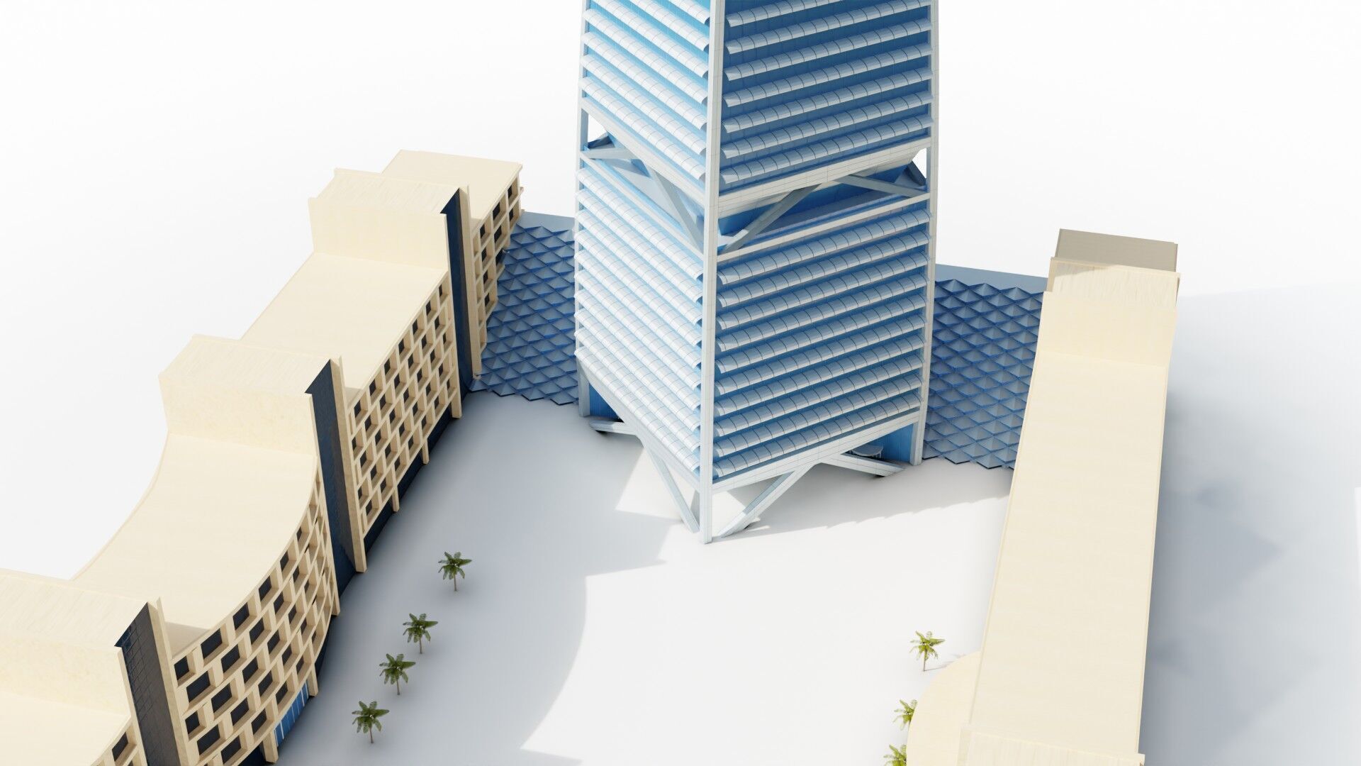 Al Faisaliah Tower - Riyadh Saudi arabia 3D model_5