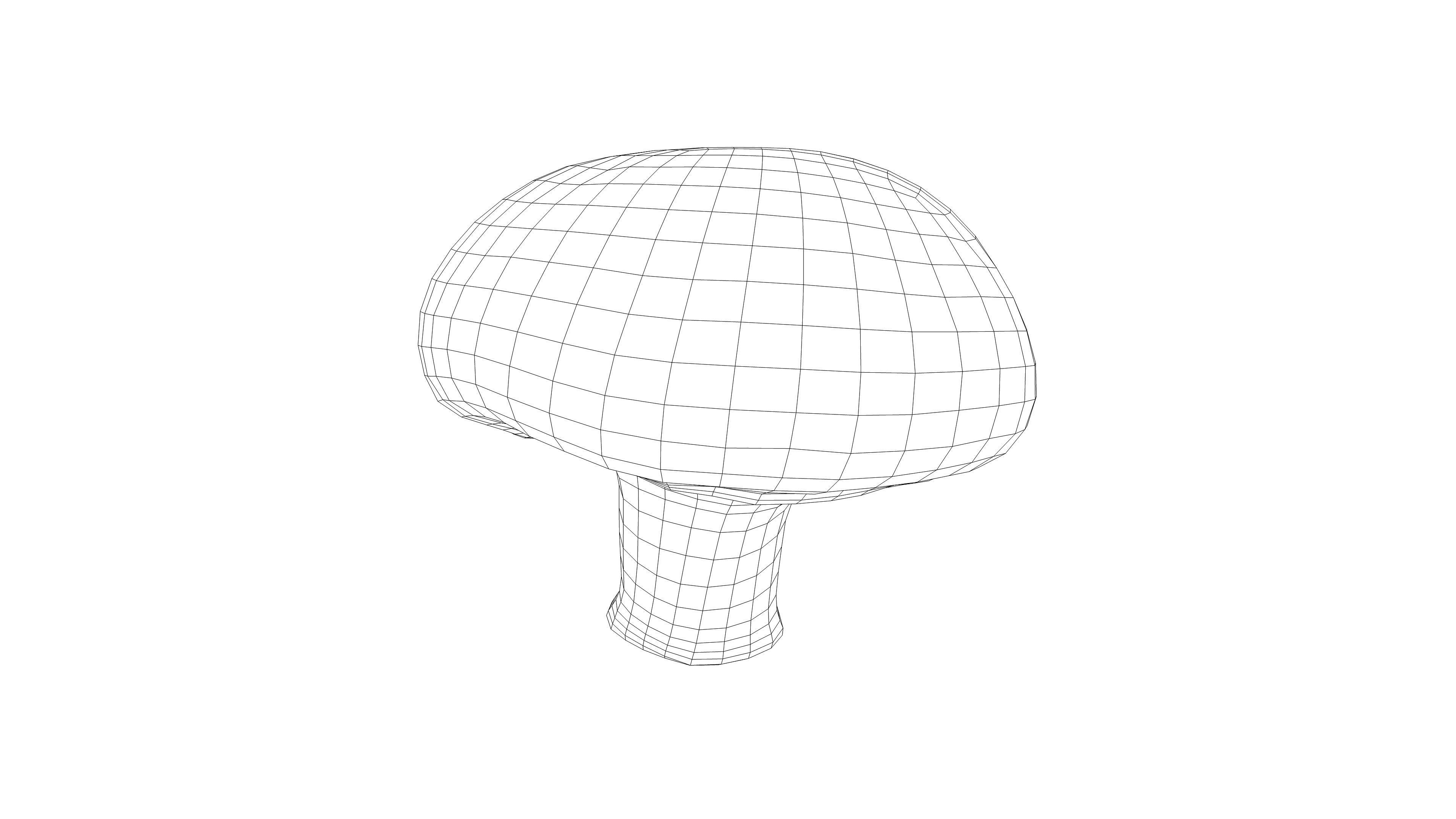 Photorealistic 3D scan of mushrooms 3D Model Collection_9