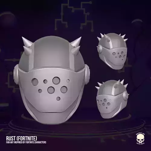 Rust Lord Fan Art 3D printable for action figures 3D print model