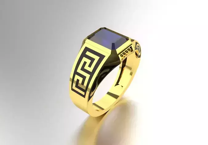 versace man ring mr0034