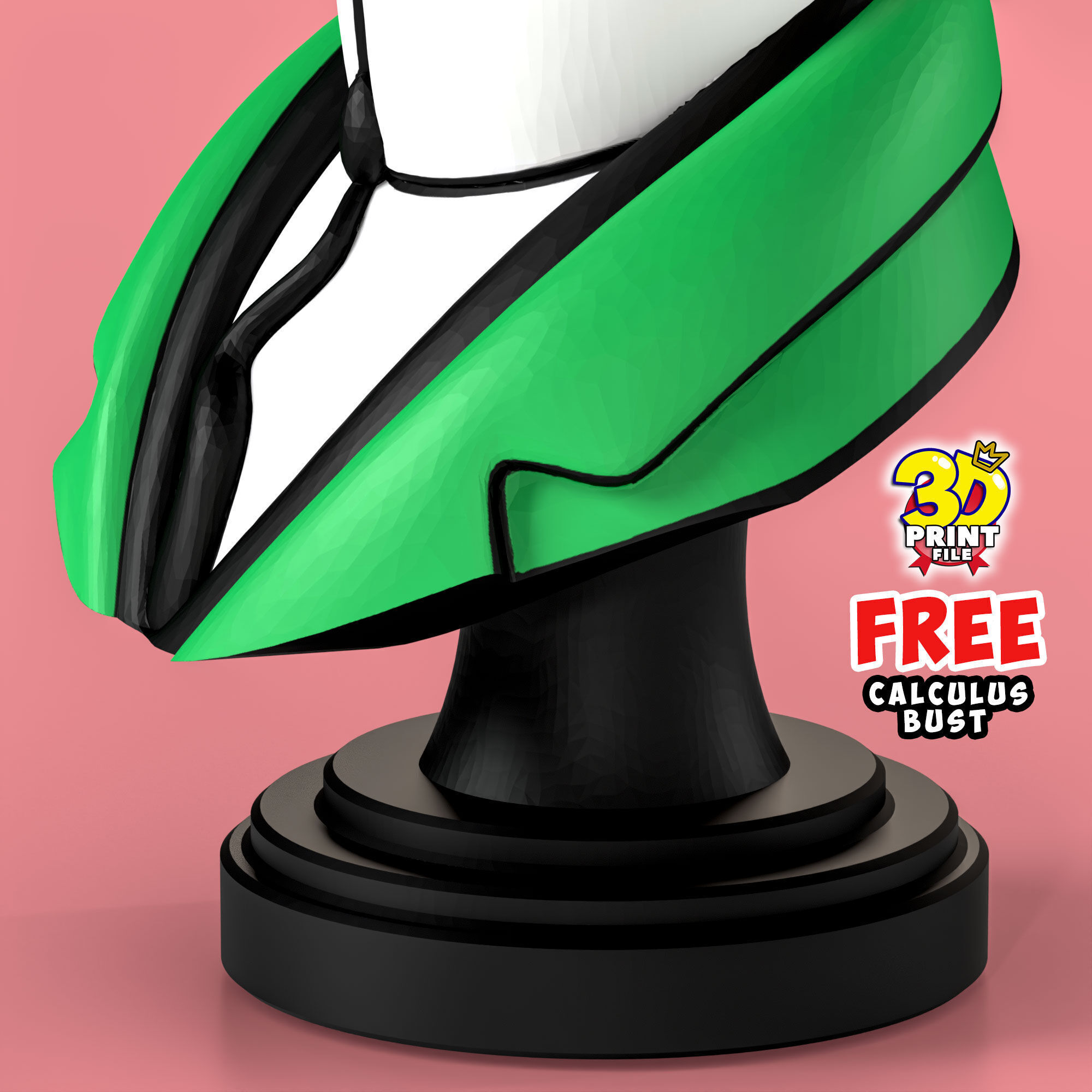 FREE Professor Calculus 3D Bust Free 3D print model_13