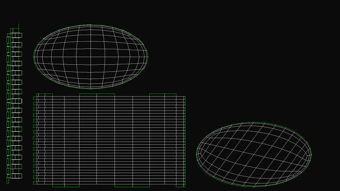 Elegant Designer Ottoman 3D model 7