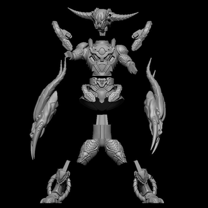 Kamen Rider 555 Character - Dragon Orphnoch Scale 3D print model_4