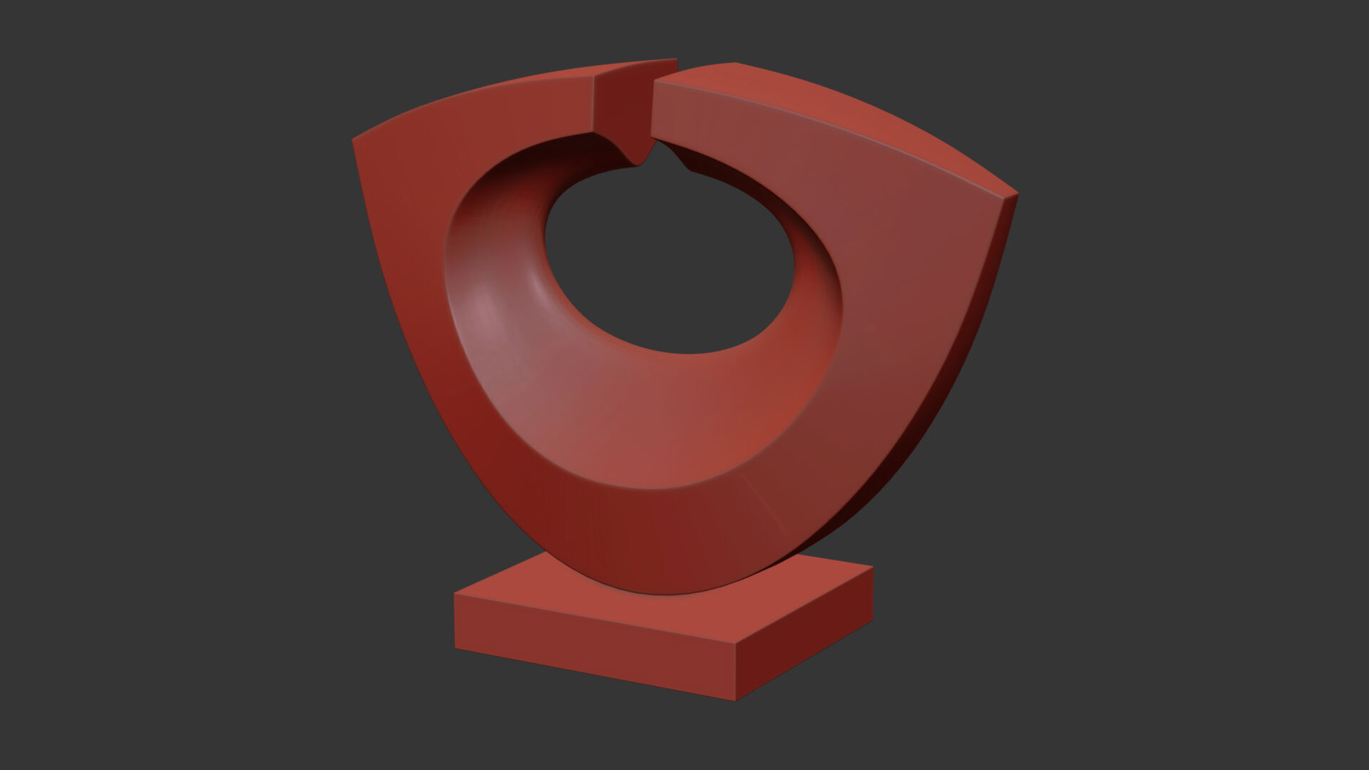 Abstract sculpture by Robert Fogell 3D model_4