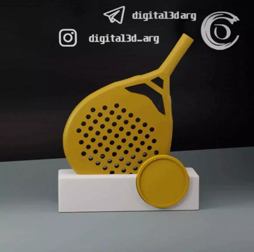 TROFEO PADEL 02 3D print model