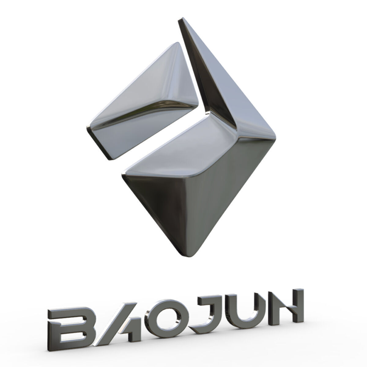 baojun new logo 3D model_6