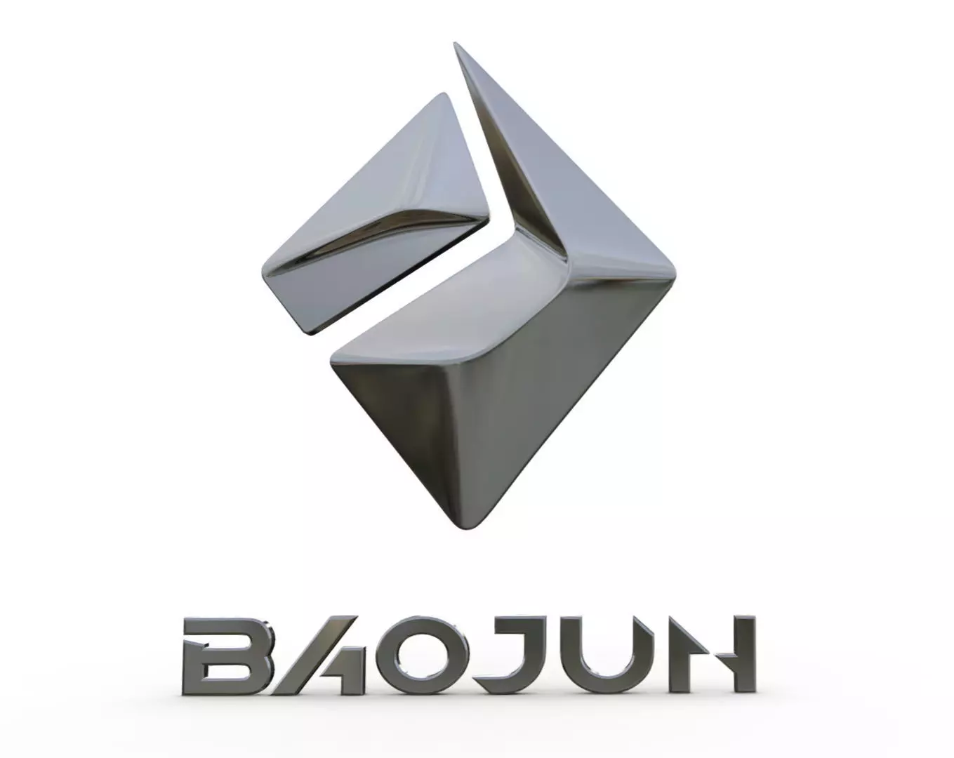 baojun new logo 3D model_0