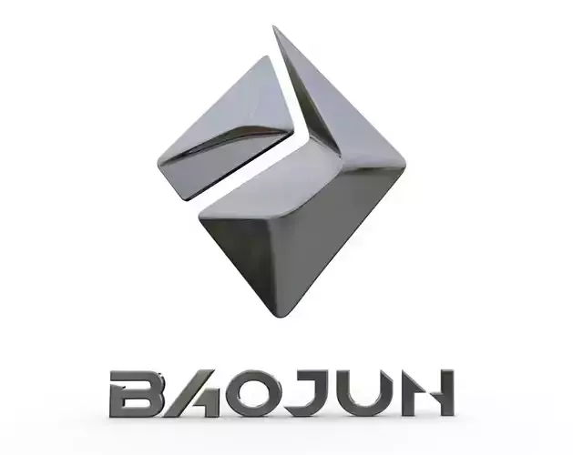 baojun new logo 3D model