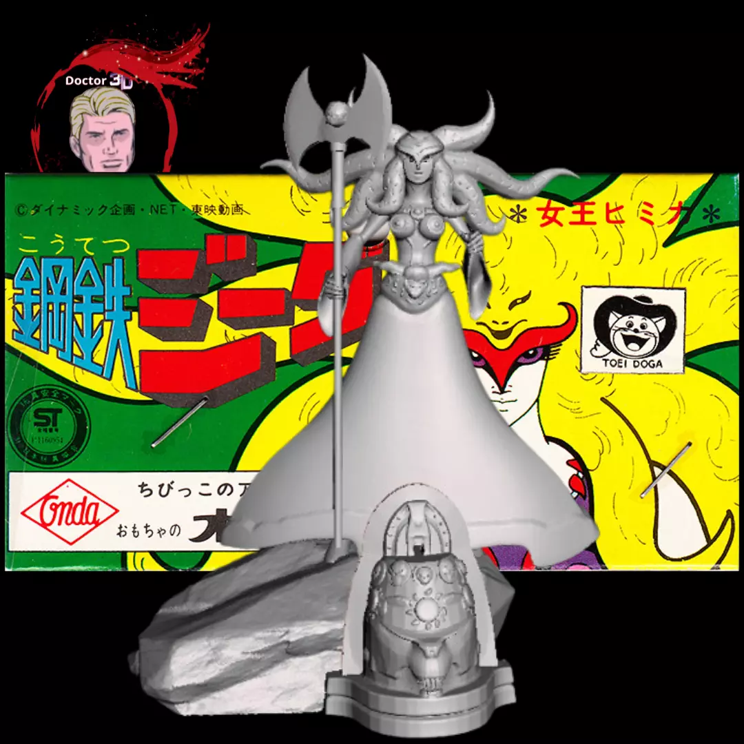 queen himika-diorama 3D print model_0