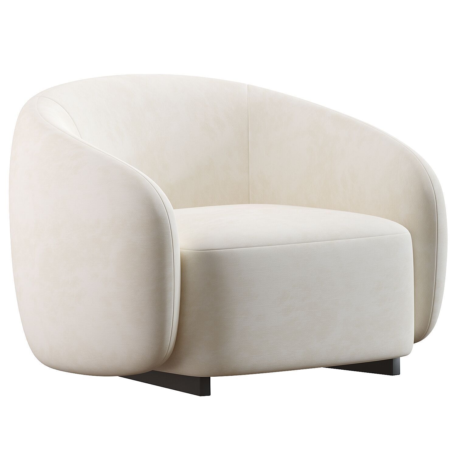 Outdoor Chair Brice 3D model_3