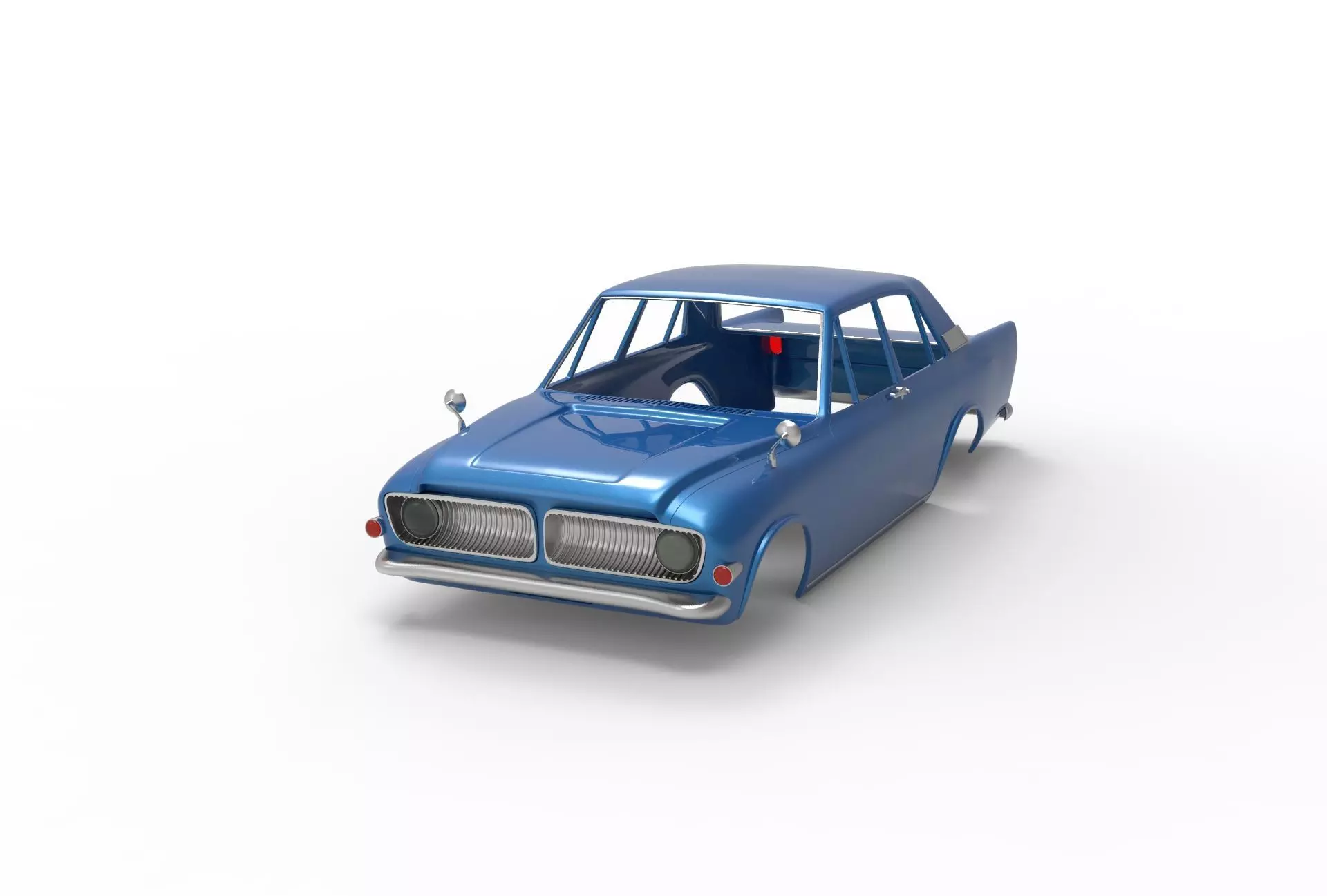 1962 zephyr rc body shell 3D print model