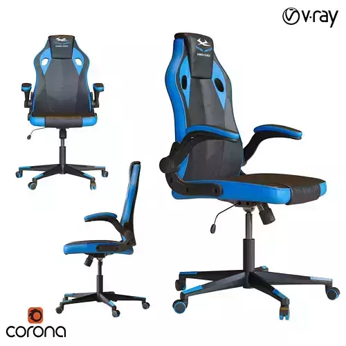 Jysk VOJENS gaming chair 3D model
