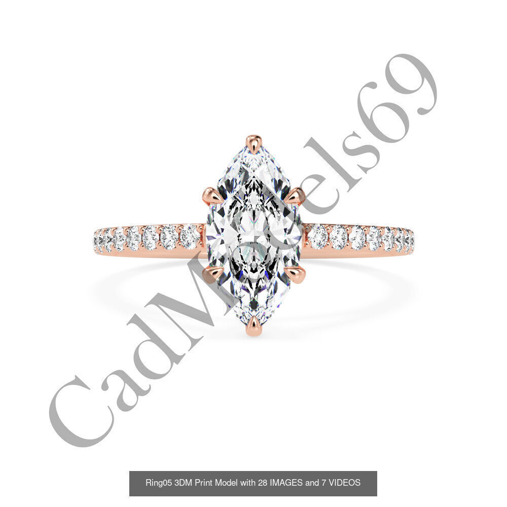 50 rings 3DM with 28 images and 7 videos for each desin 3D Model Collection_12